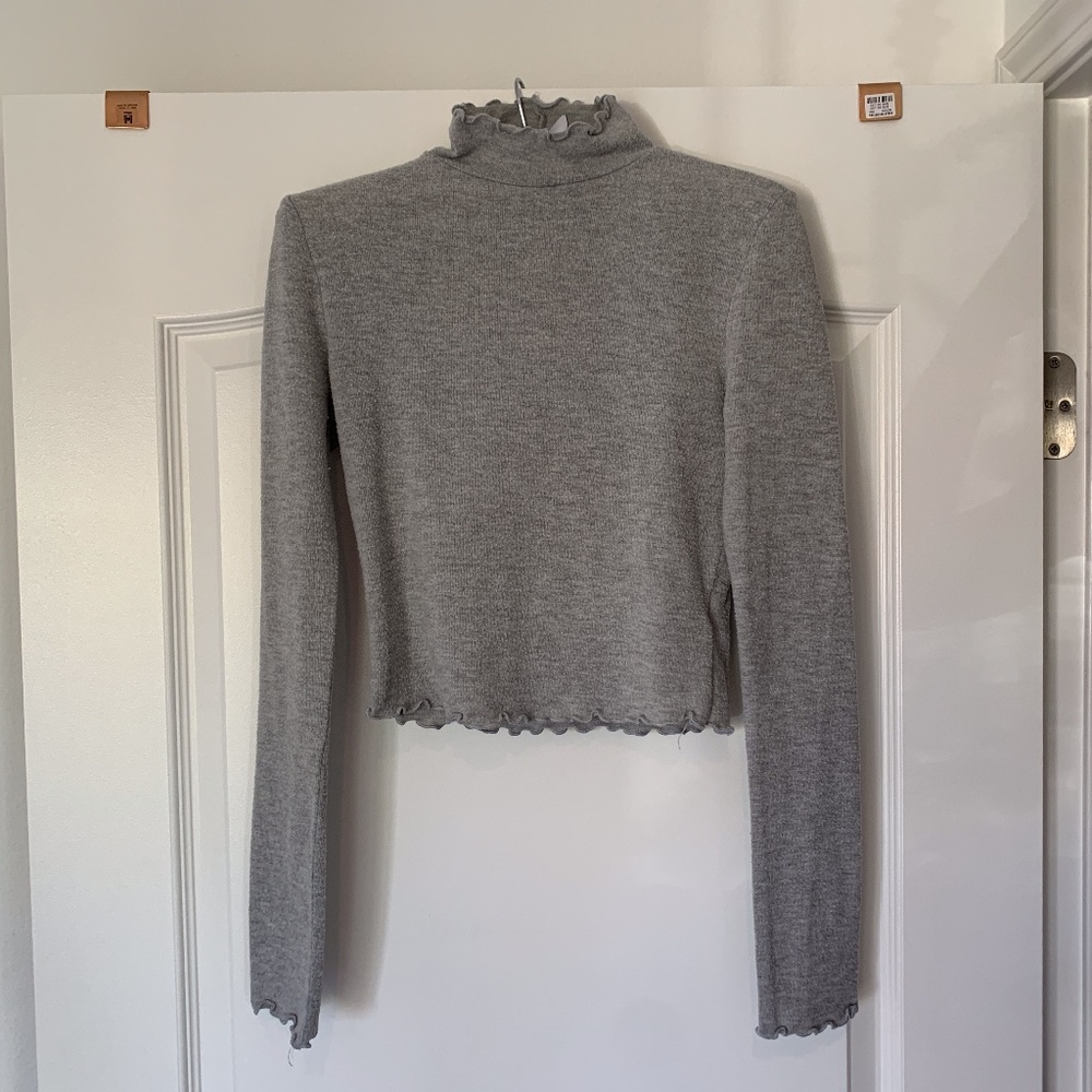 Urban Outfitters Turtle Neck Crop Top